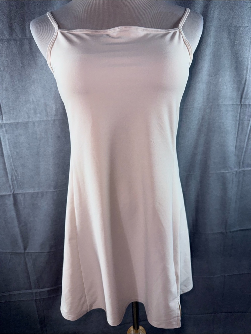 3222-Old Navy White Spaghetti Strap Romper Dress